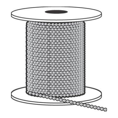 Hy-Ko Prod 100' 6 NI Ball Chain KBC198N